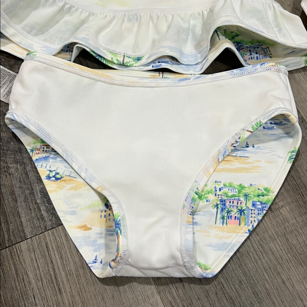 Janie and Jack x  Gray Malin swim 2 piece size 5 - Picture 7 of 10